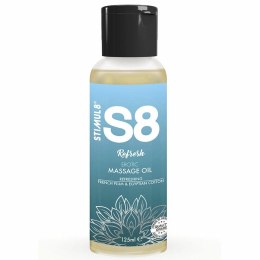 S8 Olejek do Masażu Refresh Bawełniany & French Plum 125 ml STIMUL8