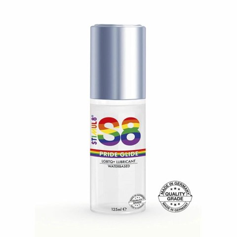 S8 Pride Glide żel nawilżający 125ml, gęsta formuła, bezzapachowy STIMUL8