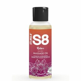 S8 Relax Olejek do masażu Zielona Herbata 50ml - pielęgnacja i relaks STIMUL8