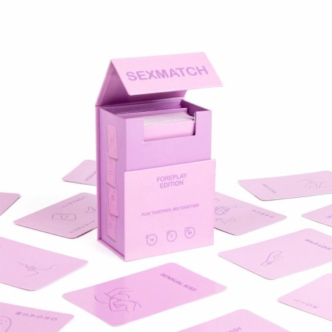 Secret Play Sexmatch Gra towarzyska dla par, 89 kart, edycja wstępna SECRETPLAY