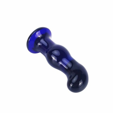 TOYJOY Gleaming - Szklana zatyczka z wibracją, 5 trybow, przezroczysta TOYJOY