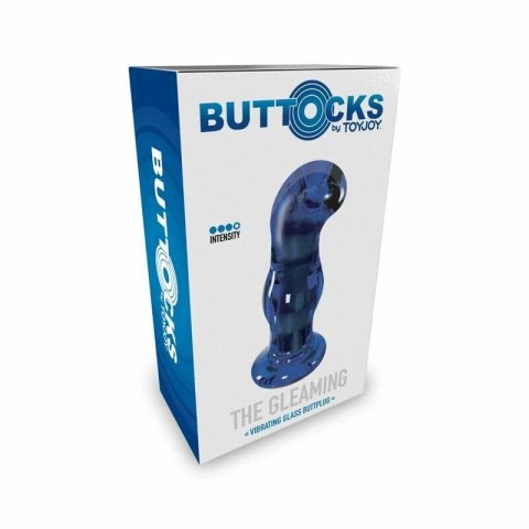 TOYJOY Gleaming - Szklana zatyczka z wibracją, 5 trybow, przezroczysta TOYJOY