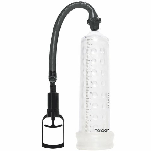TOYJOY Power Massage Pump przezroczysta rękawica 23 cm PVC TOYJOY