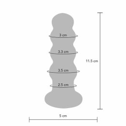 TOYJOY Radiant Glass korek intymny szklany z funkcją wibracji 5 trybow TOYJOY