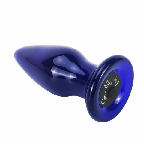 TOYJOY Shining Szklana Zatyczka z Funkcją Wibracji 5 Trybow LED TOYJOY