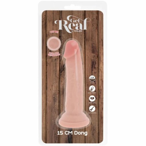 ToyJoy Get Real Deluxe 15 cm - model intymny z podwojną gęstością TPR GET REAL