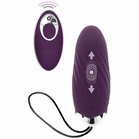 ToyJoy Knock Knock Eggstavagant jajo intymne z pilotem fioletowe TOYJOY