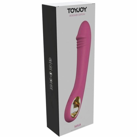 ToyJoy Maia Designer Edition - Wibrator punktowy G, silikonowy, 21 cm TOYJOY