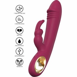 ToyJoy Taygeta Designer Edition silikonowy model z podwojną stymulacją 21 cm TOYJOY