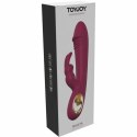 ToyJoy Taygeta Designer Edition silikonowy model z podwojną stymulacją 21 cm TOYJOY