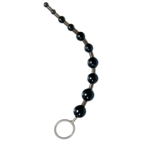 CalExotics X-10 Beads czarne koraliki analne 28 cm Inny