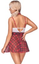 Cottelli Costumes Stroj Uczennicy S z Chokerem i Spodnicą w Kratkę Cottelli