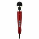 DOXY Die Cast 3 Candy Red - kompaktowy masażer z głowką silikonową Doxy