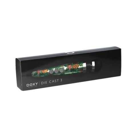 Doxy Die Cast 3 Pineapple - kompaktowy masażer sieciowy LED 28cm Doxy