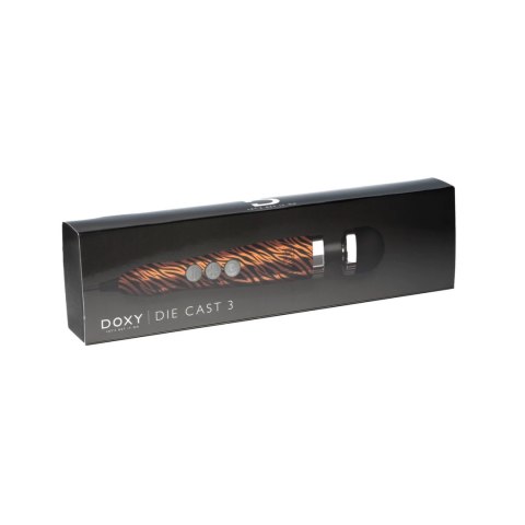 Doxy Die Cast 3 Tiger - kompaktowy masażer przewodowy 28cm Doxy