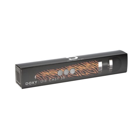 Doxy Die Cast 3R Tiger - bezprzewodowy masażer z głowką silikonową Doxy