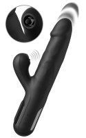 Fetish Fantasy Series Sonix Thruster silikonowy, wielofunkcyjny, czarny 22 cm Fetish Fantasy