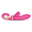 Gvibe Grabbit Mini Violet - Model z 3 silnikami, silikon medyczny, 19 cm Gvibe