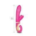 Gvibe Grabbit Mini Violet - Model z 3 silnikami, silikon medyczny, 19 cm Gvibe