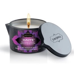 Kama Sutra Ignite Island Passion Berry świeca do masażu 170g KamaSutra