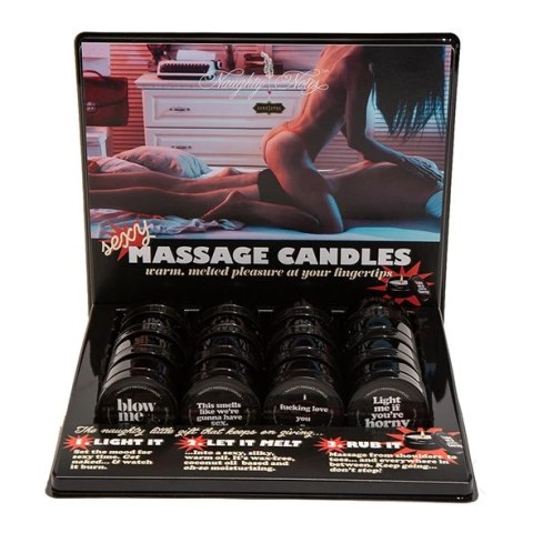 Kama Sutra Mini Świeczki do Masażu 6 szt. zestaw aromatyczny KamaSutra