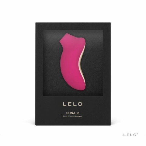 Lelo Sona 2 Cerise - soniczny stymulator z 12 trybami, wodoodporny Lelo