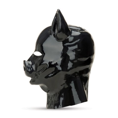 Prowler Red Pig Hood - Kaptur lateksowy z maską i otworami na oczy Prowler