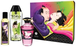 Shunga Secret Set Fruity Kisses - Zestaw Olejkow Masażowych 3-częściowy Shunga
