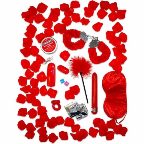 TOYJOY Red Romance Zestaw Prezentowy - Komplet Akcesoriow Intymnych TOYJOY