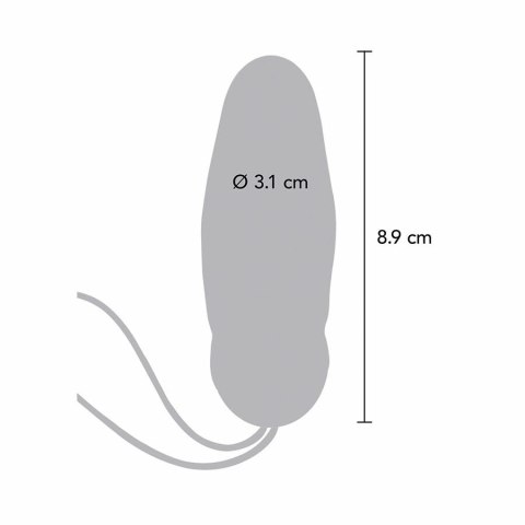 ToyJoy Eggsplode Bezprzewodowy System Wibracyjny Fioletowy 8 Trybow TOYJOY