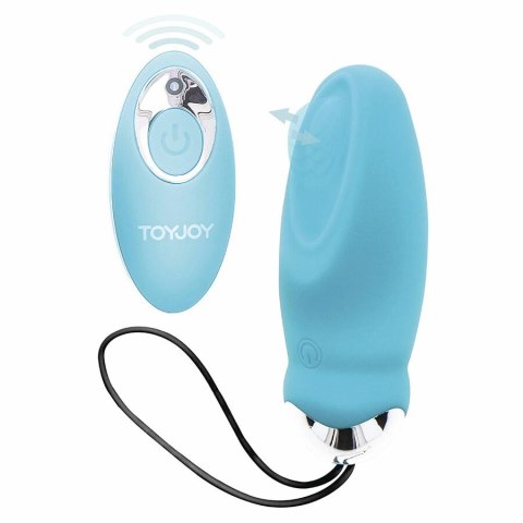 ToyJoy I'm So Eggcited Intymne Jajo Wibracyjne z Pilotem Niebieskie TOYJOY