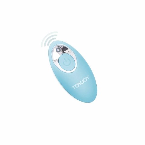 ToyJoy I'm So Eggcited Intymne Jajo Wibracyjne z Pilotem Niebieskie TOYJOY