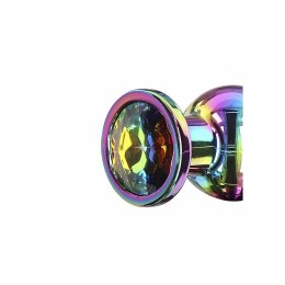 ToyJoy Twilight Bum Bijou Mały Plug Aluminiowy z Kolorowym Kryształem TOYJOY