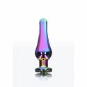 ToyJoy Twilight Bum Bijou Mały Plug Aluminiowy z Kolorowym Kryształem TOYJOY