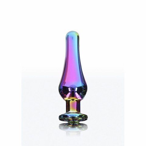 ToyJoy Twilight Bum Bijou Mały Plug Aluminiowy z Kolorowym Kryształem TOYJOY