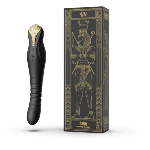 ZALO King Obsidian Black - zaawansowana maszyna intymna PowerThrust Zalo