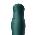 ZALO King Turquoise Green - urządzenie intymne PowerThrust, 30 cm Zalo