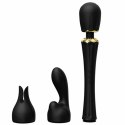 ZALO Kyro Obsidian Black - profesjonalny masażer z 2 nakładkami Zalo