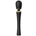 ZALO Kyro Obsidian Black - profesjonalny masażer z 2 nakładkami Zalo