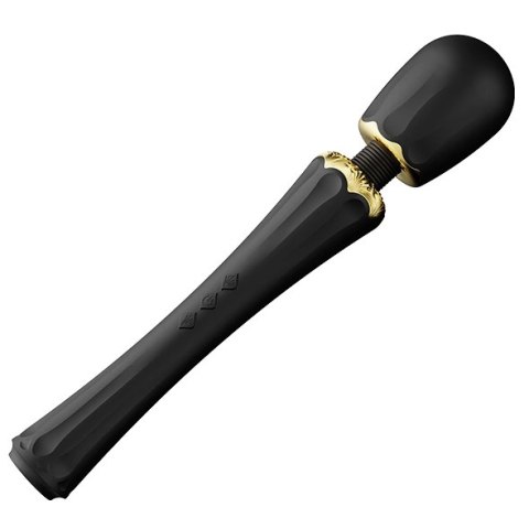 ZALO Kyro Obsidian Black - profesjonalny masażer z 2 nakładkami Zalo