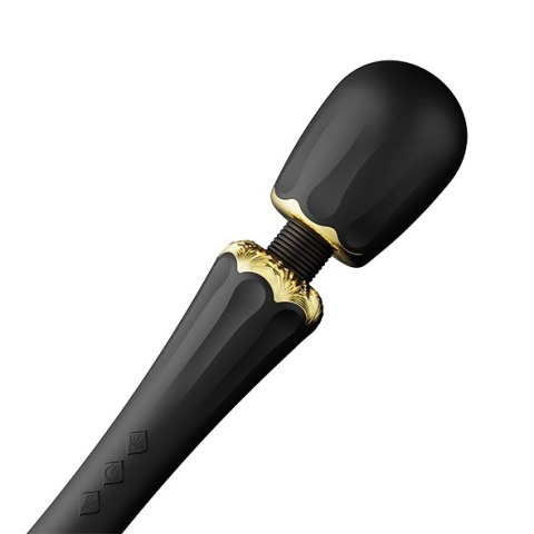 ZALO Kyro Obsidian Black - profesjonalny masażer z 2 nakładkami Zalo