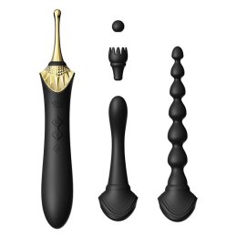 Zalo Bess 2 Obsidian Black - Wielofunkcyjny model z podgrzewaniem i 4 nakładkami Zalo