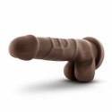 Blush Dr. Skin Model 7.75'' Chocolate - anatomiczny model z przyssawką Dr Skin