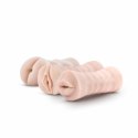 Blush M for Men Zestaw 3 Rękawow Intymnych z Wibracją, Samonawilżające M For Men