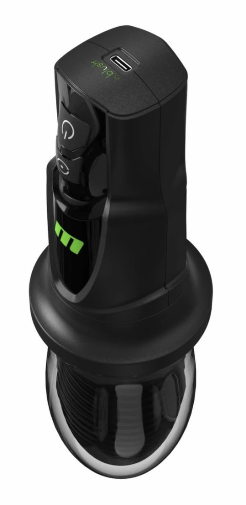 Blush Novelties Third Base Black - Automatyczna maszyna intymna z rotacją i wibracjami M For Men