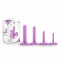 Blush Wellness Zestaw Anatomicznych Rozszerzaczy Silikonowych Fioletowych 4szt Wellness