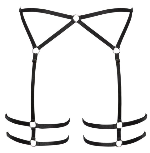 Cottelli Lingerie uprząż paskowa czarna regulowana S/M Cottelli