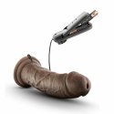 Dr. Skin Dr. Joe Model wibracyjny z przyssawką 20 cm czekoladowy Dr Skin