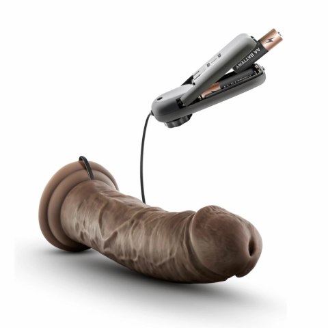 Dr. Skin Dr. Joe Model wibracyjny z przyssawką 20 cm czekoladowy Dr Skin