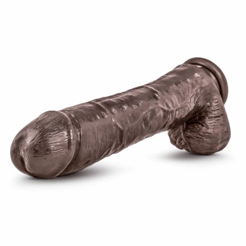 Dr. Skin Mr. Savage 29 cm - model intymny z przyssawką, kolor czekoladowy Dr Skin